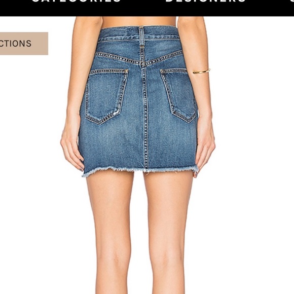 Rag & Bone  Jean O Ring Skirt Otto Sz 25 - Picture 4 of 12